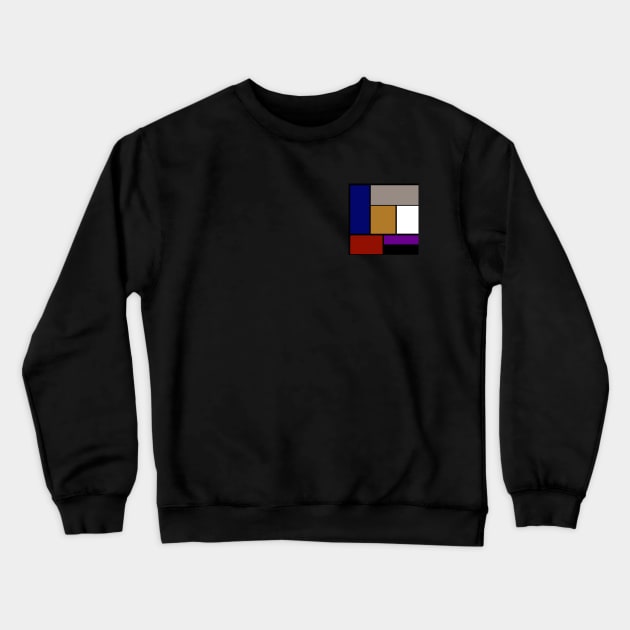 Piet loves Opulence Crewneck Sweatshirt by Fun Funky Designs